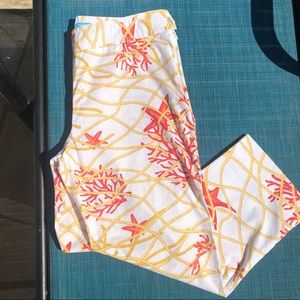 J McLaughlin Cropped Cotten Summer pants